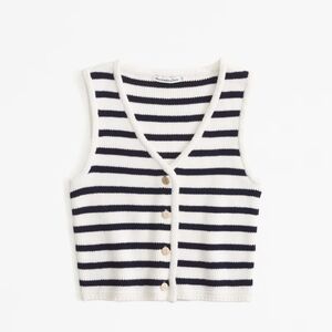 Abercrombie Mara Sweater Vest S SOLD OUT